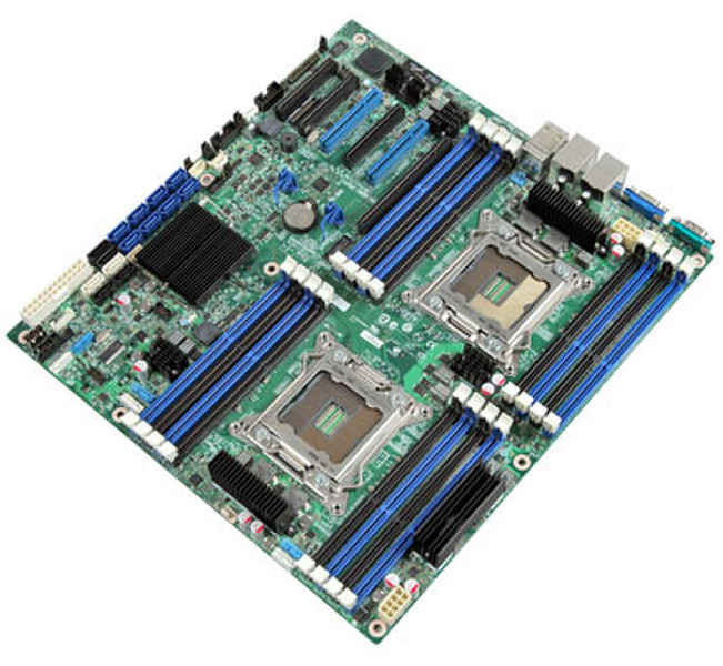Intel S2600CP2 LGA 2011 (Socket R) SSI EEB материнская плата для сервера/рабочей станции