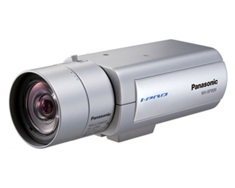 Panasonic WV-SP508E Indoor & outdoor box Silver surveillance camera