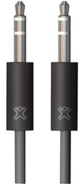 XtremeMac 1.8m Mini-Phone Stereo 3.5mm 1.8м 3,5 мм 3,5 мм Черный аудио кабель
