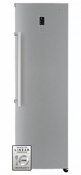 LG GL5141AEHZ Freistehend 382l A++ Edelstahl Kühlschrank