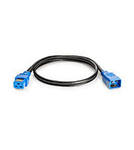 Hewlett Packard Enterprise 2.0m Jumper Cord 2m C19 coupler C20 coupler Black power cable