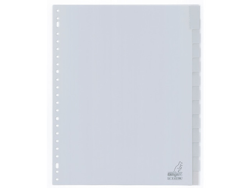 Kangaro G412FM-B Plastic Grey 1pc(s) divider