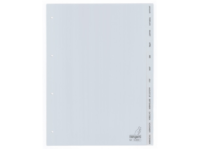 Kangaro G412J Plastic Grey 1pc(s) divider