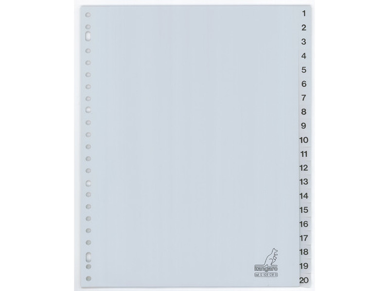 Kangaro G420CM-B Plastic Grey 1pc(s) divider