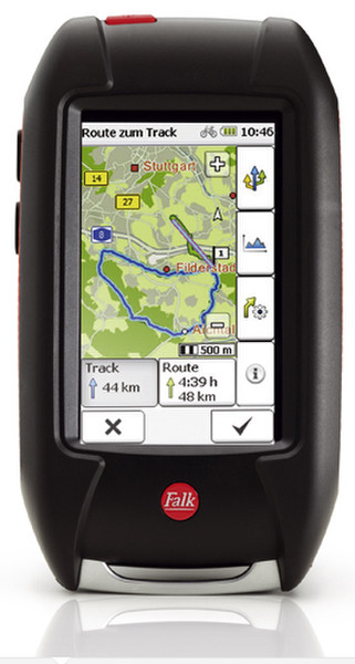 Falk Outdoor Navigation LUX 30 Tragbar / Fixiert 3Zoll Touchscreen 230g Schwarz
