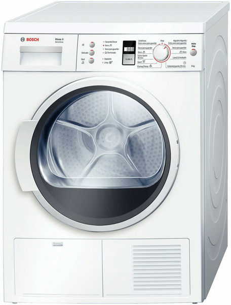 Bosch WTE86321EE freestanding Front-load 8kg B White tumble dryer