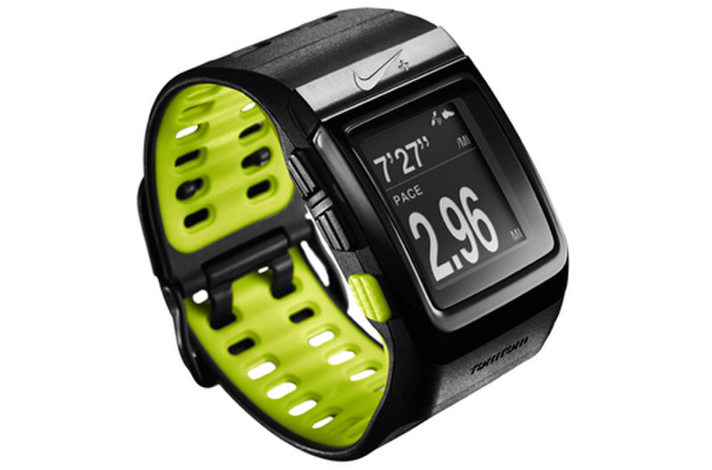 TomTom Nike + SportWatch GPS Черный, Зеленый спортивный наручный органайзер