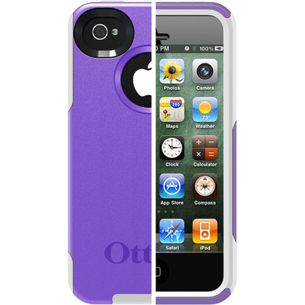 Otterbox Commuter Cover case Пурпурный, Белый