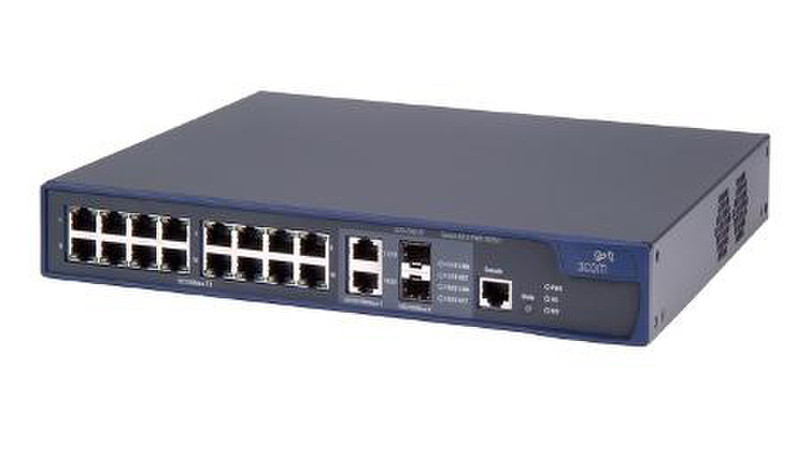 3com 4210 PWR Managed L2 Power over Ethernet (PoE) Black