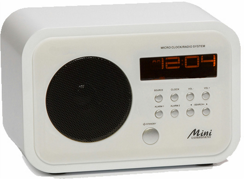 Denver TR-52 Цифровой Белый CD радио