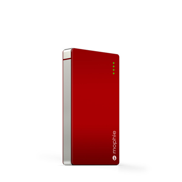 Mophie Powerstation 4000mAh Red,Stainless steel power bank