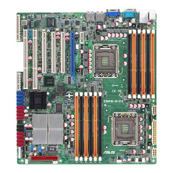 ASUS Z8PE-D12X/IKVM Intel 5520 Socket B (LGA 1366) материнская плата для сервера/рабочей станции