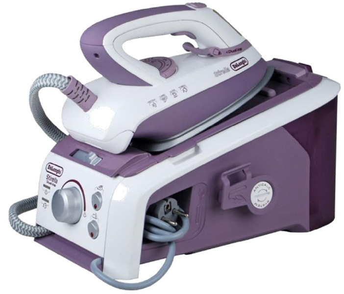 DeLonghi Stirella VVX1660DualVap 0.7l Violett, Weiß Dampfbügelstation