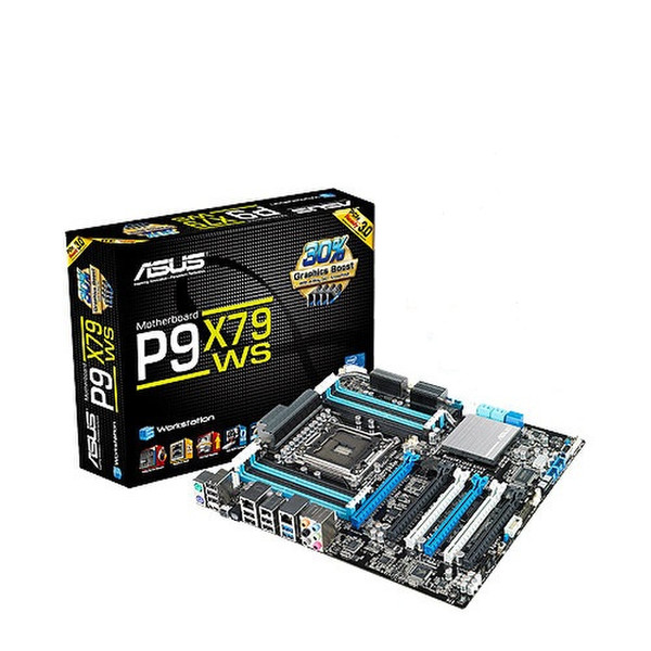 ASUS P9X79-WS Socket R (LGA 2011) SSI CEB материнская плата для сервера/рабочей станции