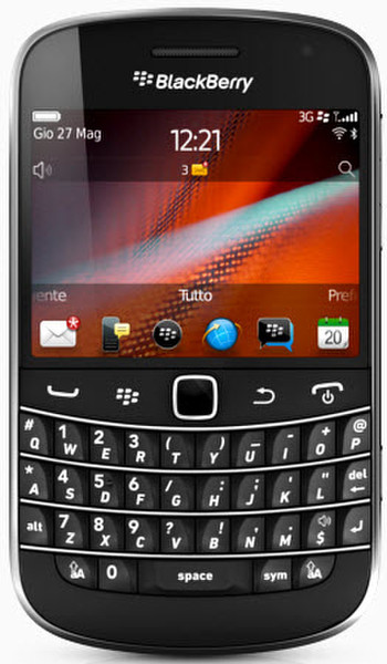 BlackBerry Bold 9900 Черный, Cеребряный