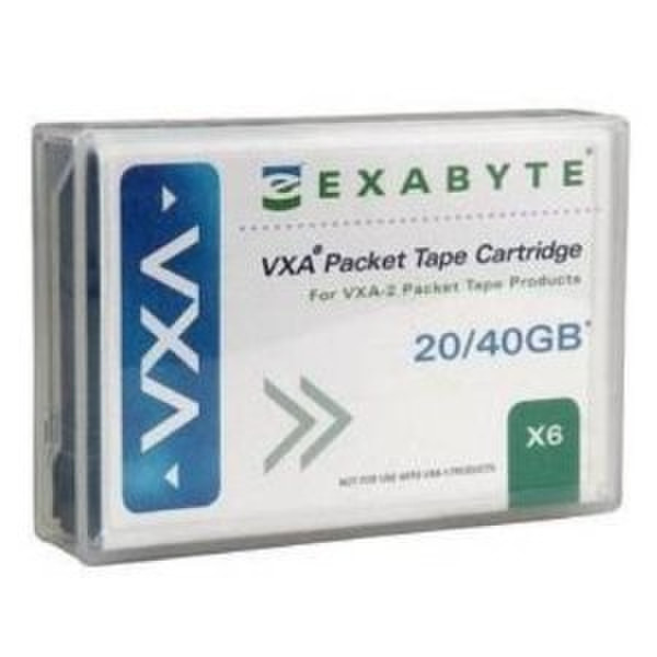 Exabyte VXA-X6 20/40 GB 20GB Tape Cartridge