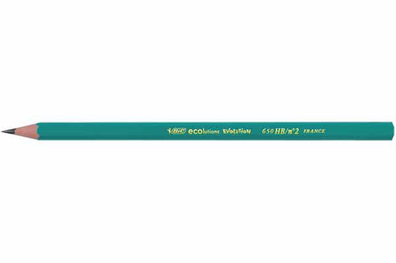 BIC Evolution 650, x12 HB 12шт графитовый карандаш