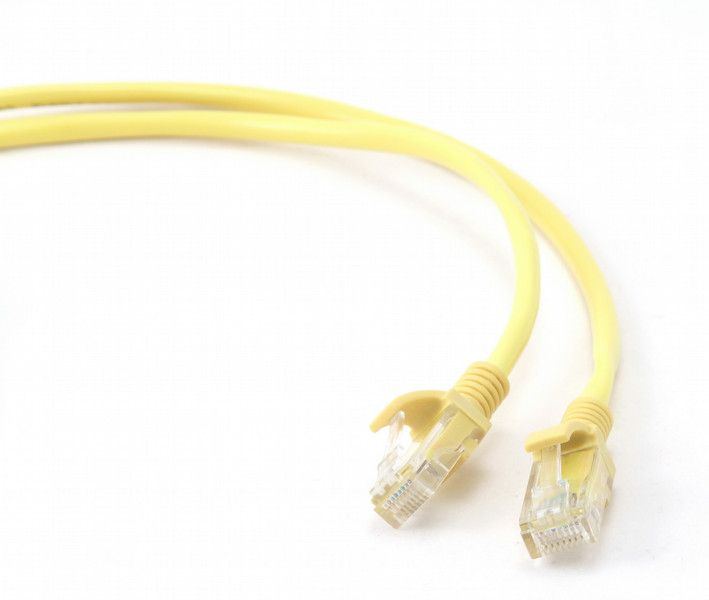 Gembird PP12-0.5M/Y 0.5m Yellow networking cable