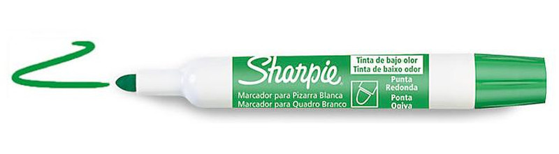 Sharpie S0743911 Пулевидный наконечник Зеленый 12шт маркер