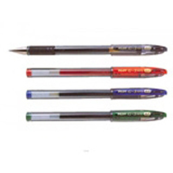 Papermate Gel Pen Black,Blue,Green,Red 10pc(s)