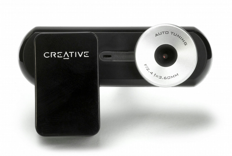 Creative Labs Live! Cam Notebook 800 x 600pixels USB Black,Silver webcam