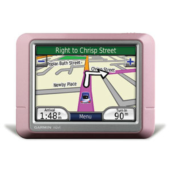 Garmin nüvi 250, pink ЖК 147.42г навигатор