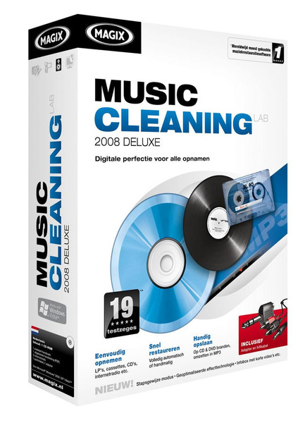 Magix Music Cleaning Lab 2008 Deluxe DVD