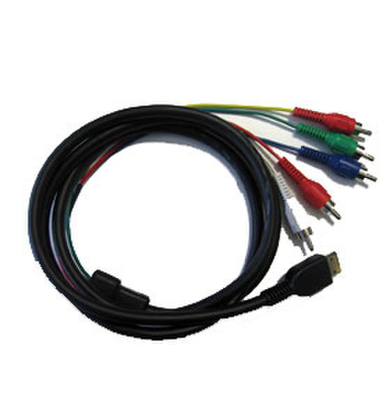 LaCie Silverscreen Component + Stereo Cable 3м Черный