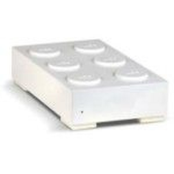 LaCie Brick Desktop Hard Drive 500GB 500GB White external hard drive