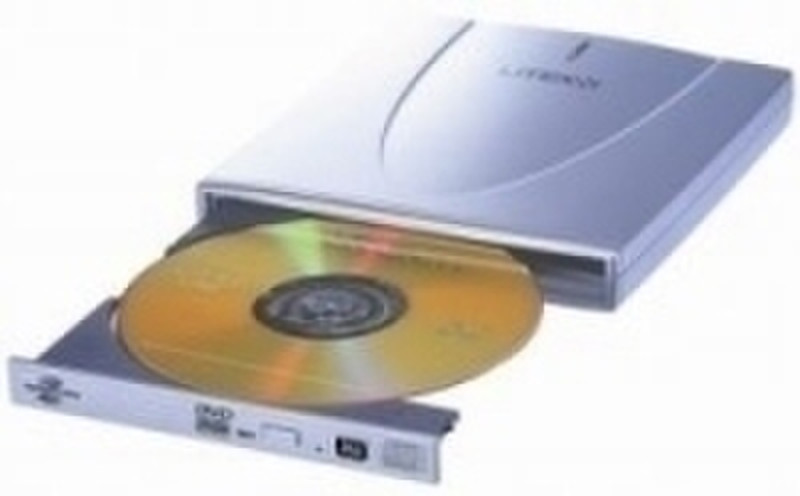 Lite-On External Slim 8x DVD Writer LightScribe USB optical disc drive