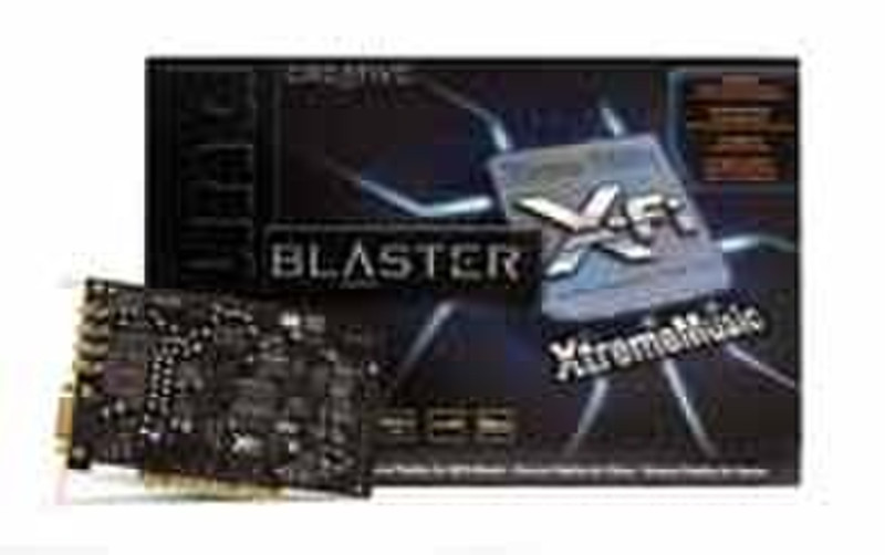 Creative Labs X-Fi Xtreme Music Internal 7.1channels PCI