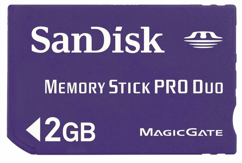 Sandisk Memory Stick PRO Duo 2GB 2ГБ MS карта памяти