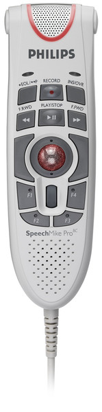 Philips SpeechMike USB Серый, Белый