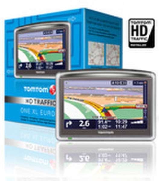 TomTom ONE XL HD Traffic Europe ЖК 230г навигатор