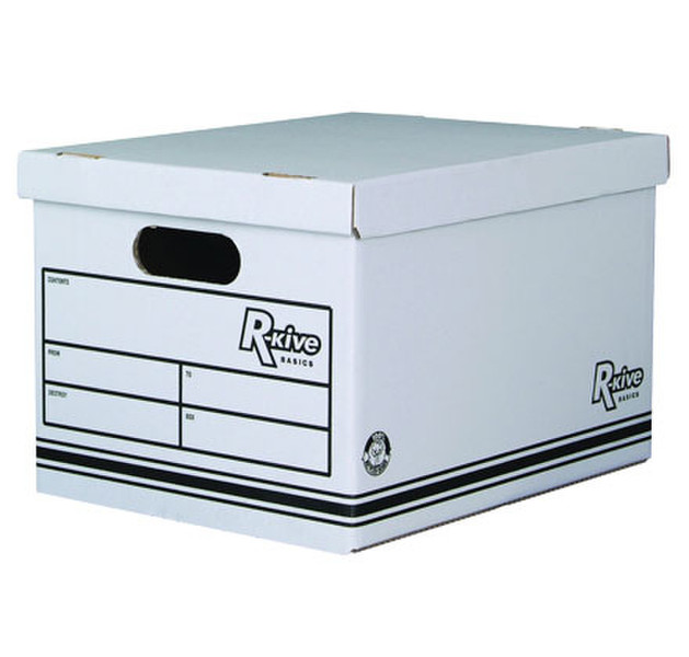 Fellowes 0092501 White file storage box/organizer