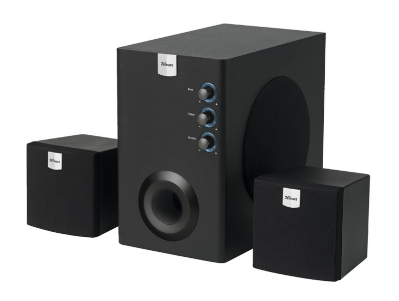 Trust SP-3440 2.1channels 20W Black speaker set