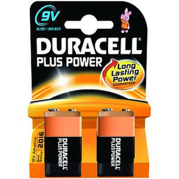 Duracell MN1604B2 Щелочной 9В батарейки