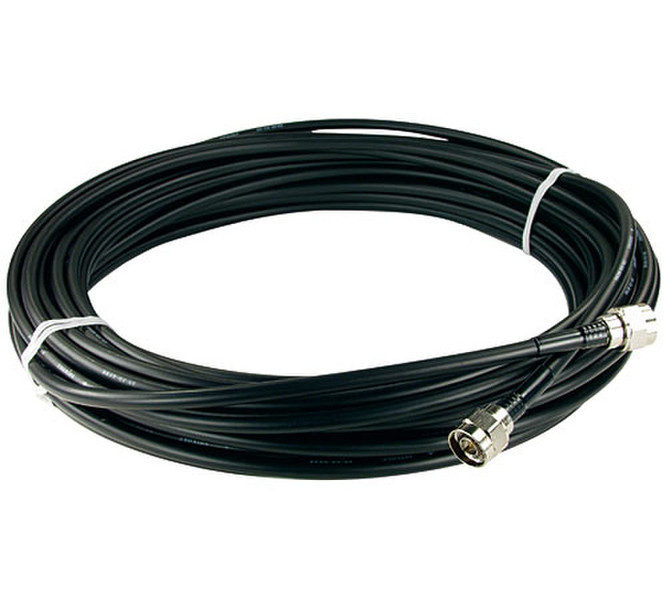 Buffalo Coax Antenna Cables - 20m 20m Black coaxial cable