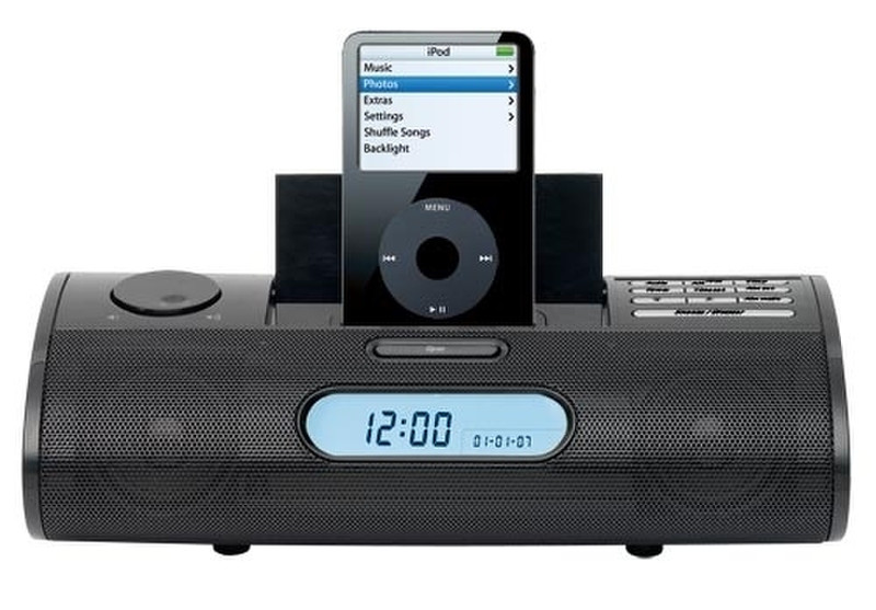 Trust Alarm Clock Radio for iPod SP-2993Bi UK Clock Black