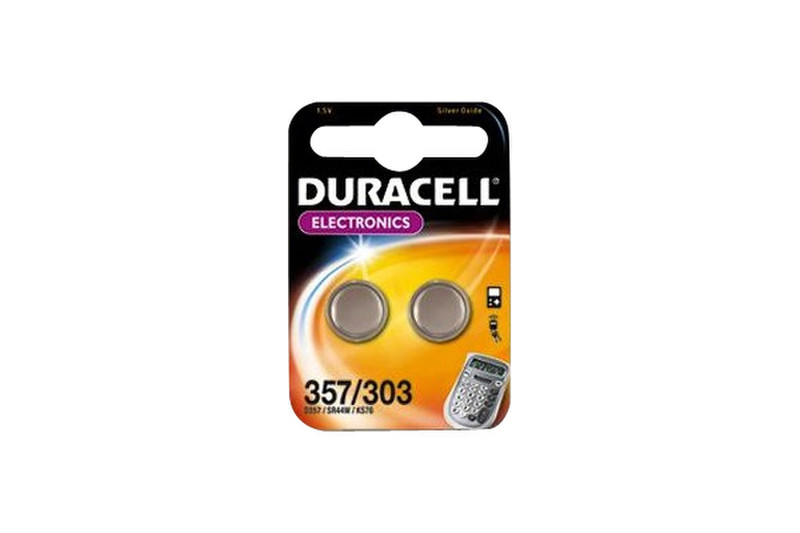 Duracell D357B2 батарейки