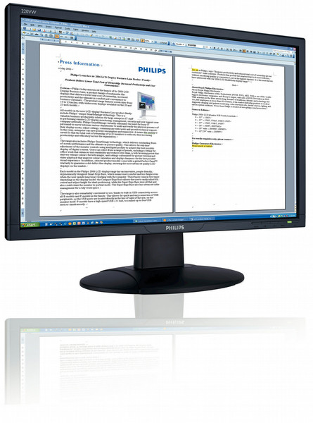 Philips LCD widescreen monitor 220VW8FB/05 LCD TV