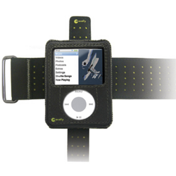 Macally Armband Case for iPod nano 3G Schwarz