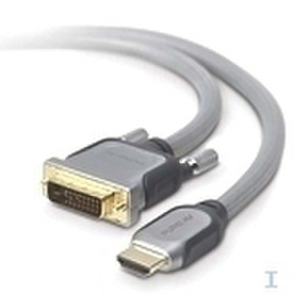 Belkin HDMI-to-DVI Video Cable 2.4m 2.4м Серый