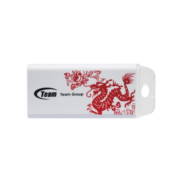 Team Group 8GB C121 8GB USB 2.0 Type-A White USB flash drive