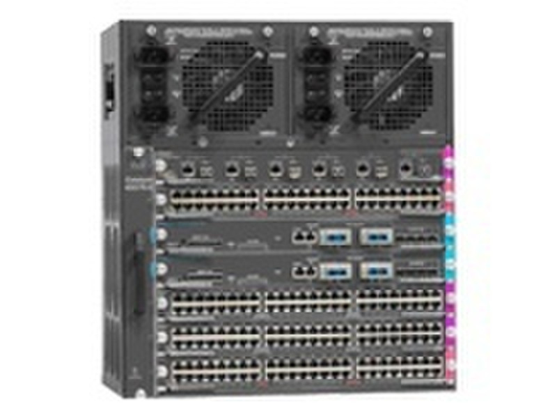 Cisco Catalyst 4507R-E 7-slot chassis 11U network equipment chassis