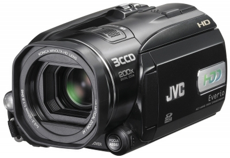 JVC HD Everio GZ-HD3 0.43MP CMOS Black