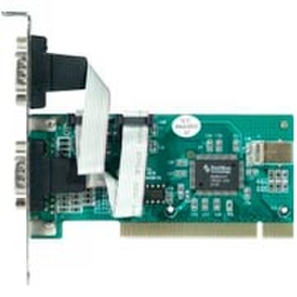 Longshine PCI Multi I/O 2 x Serial-Ports Schnittstellenkarte/Adapter