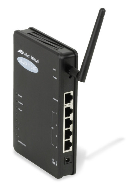 Allied Telesis IEEE802.11g Wireless LAN Router w/ 4-ports 10/100TX Switch 54Mbit/s WLAN Access Point