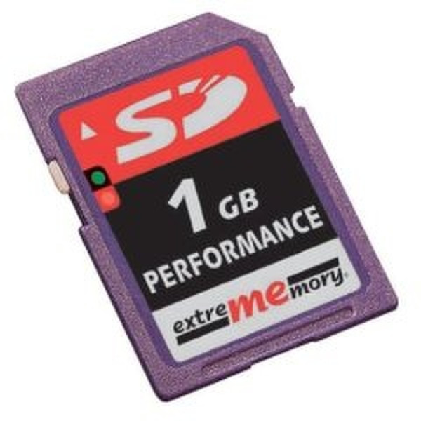 Extrememory 1GB SD Card Performance 133x 1GB SD memory card