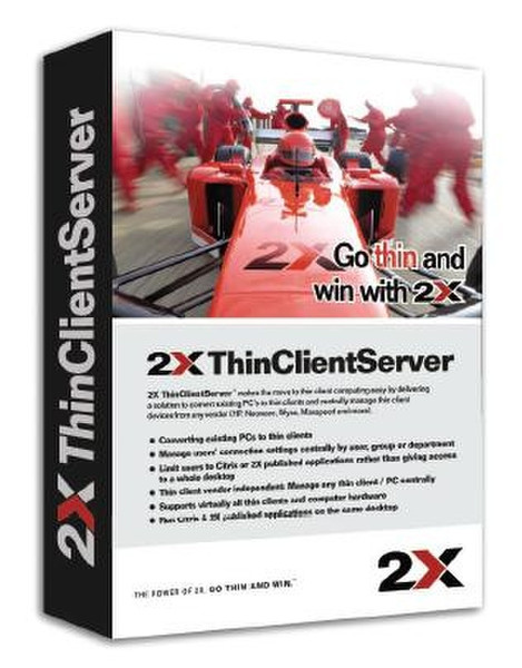 2X ThinClientServer, 100 clients